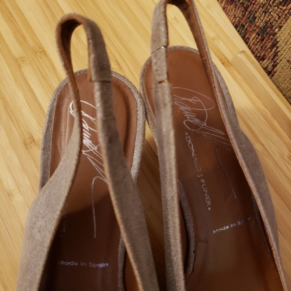 ‼️SOLD‼️⭐NWOB⭐ Donald J Pliner Leather Slingback H… - Picture 8 of 10